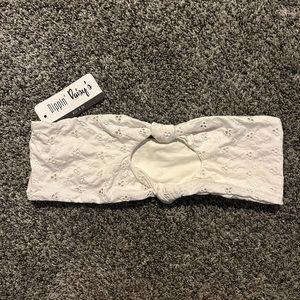 dippin daisys strapless swim top